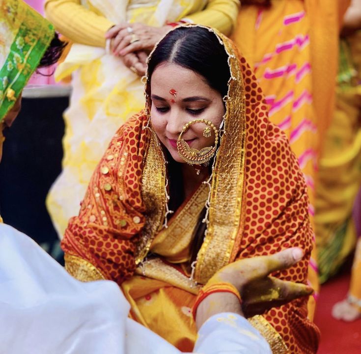 women in tradditional attire